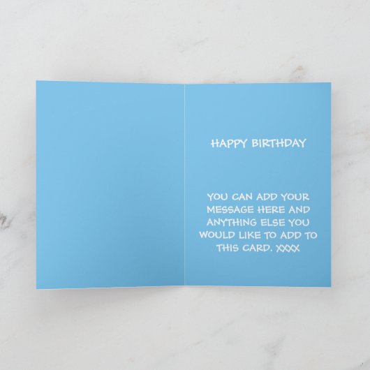 CARTE D'ANNIVERSAIRE (Intérieur)