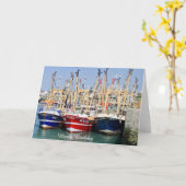 Carte d'anniversaire (Fleur jaune)