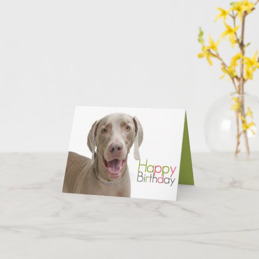 Carte d'anniversaire (Fleur jaune)