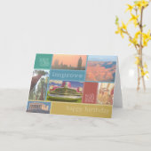 Carte d'anniversaire (Fleur jaune)