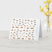 Carte d'anniversaire (Fleur jaune)