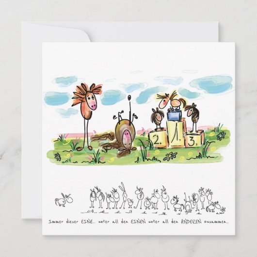 Carte d'anniversaire (Devant)