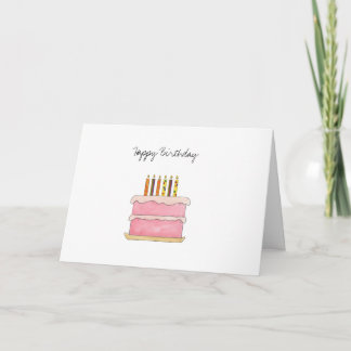 carte d'anniversaire