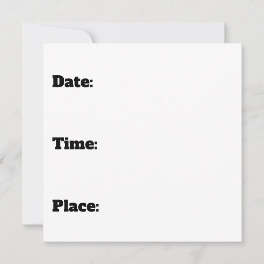 Carte d'anniversaire (Dos)