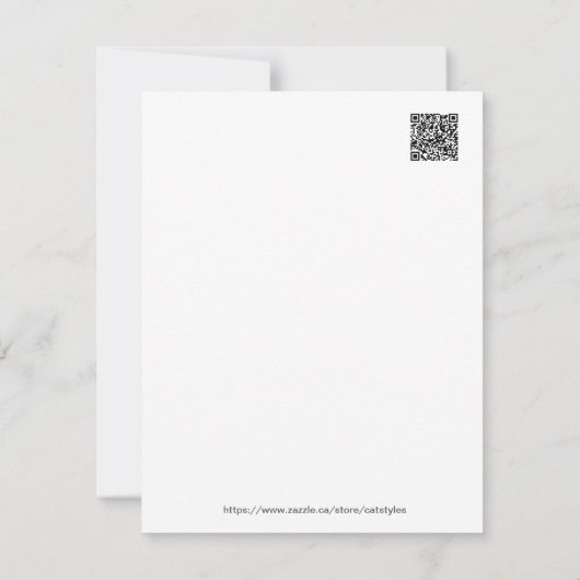 Carte d'anniversaire (Dos)