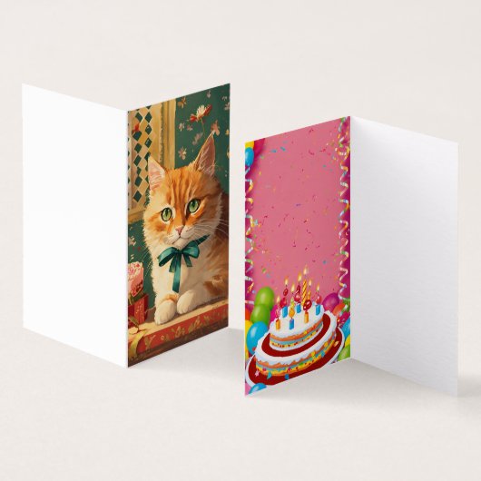 Carte d'anniversaire (Inside and Outside)