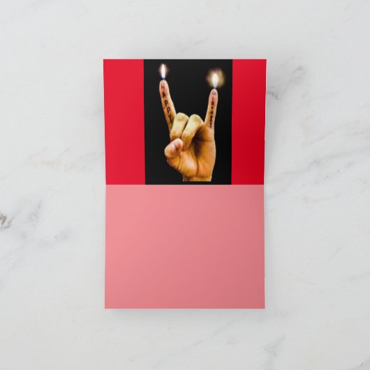 Carte d'anniversaire (Intérieur)