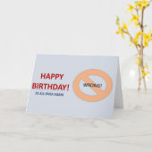 Carte d'anniversaire (Fleur jaune)
