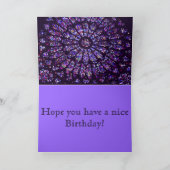 Carte d'anniversaire (Intérieur)