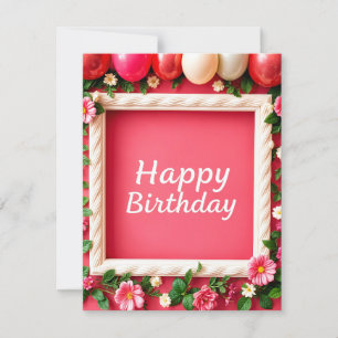Carte d'anniversaire