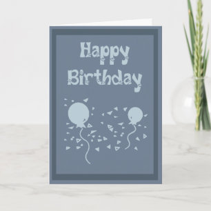 Carte d'anniversaire