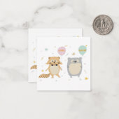 Carte d'anniversaire (Devant/Arrière en situation)