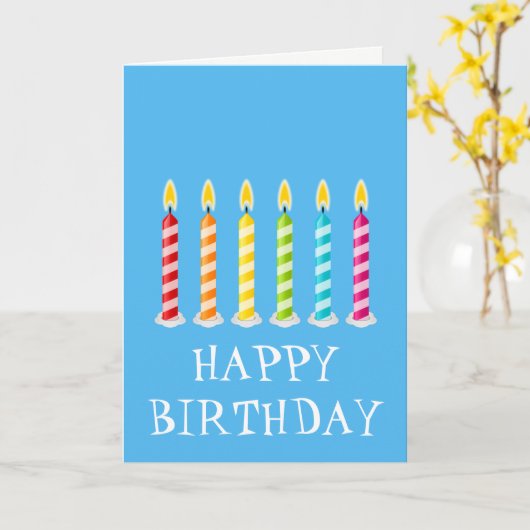 Carte d'anniversaire (Fleur jaune)