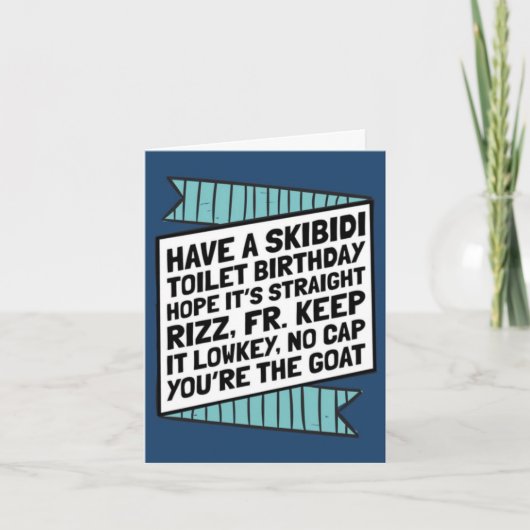 Carte d'anniversaire (Devant)