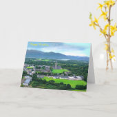 Carte d'anniversaire (Fleur jaune)