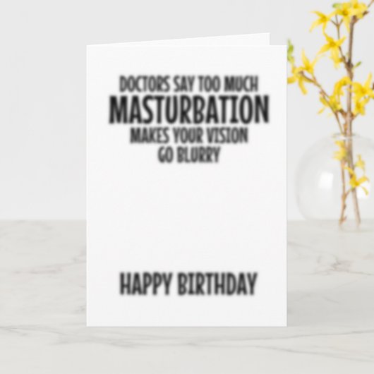 Carte d'anniversaire (Fleur jaune)