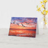 Carte d'anniversaire (Fleur jaune)