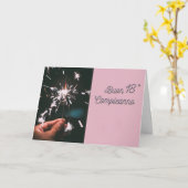 carte d'anniversaire (Fleur jaune)