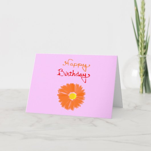 Carte d'anniversaire (Devant)