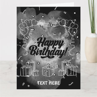 CARTE D'ANNIVERSAIRE