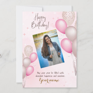 Carte d'anniversaire