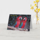 Carte d'anniversaire (Fleur jaune)