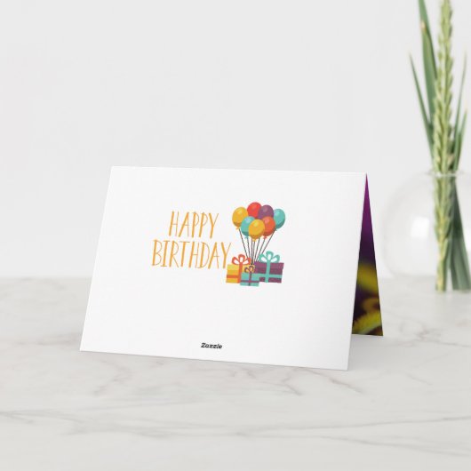 Carte d'anniversaire (Dos)