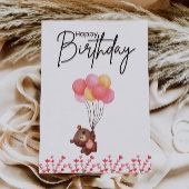 Carte d'anniversaire