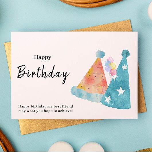 Carte d'anniversaire