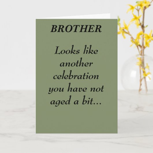 CARTE D'ANNIVERSAIRE (Fleur jaune)