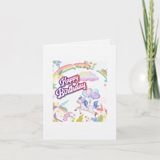 Carte d'anniversaire (Devant)