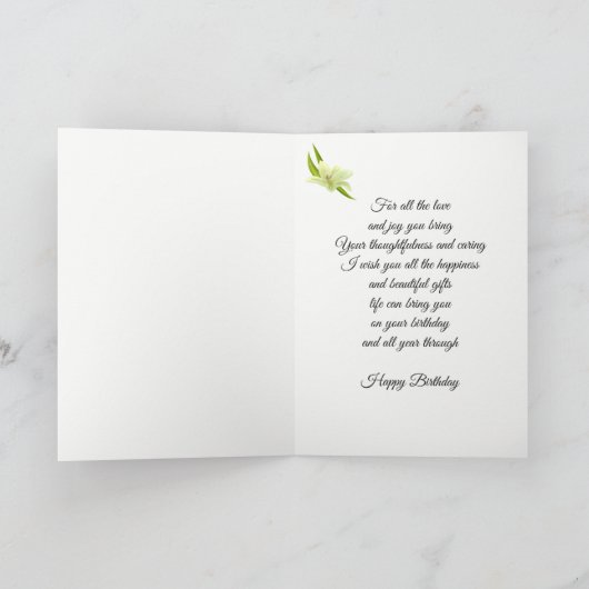 Carte d'anniversaire (Intérieur)