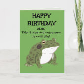 CARTE D'ANNIVERSAIRE (Devant)