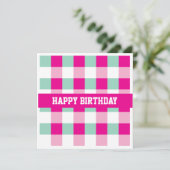 Carte d'anniversaire (Debout devant)