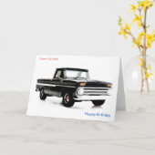 Carte d'anniversaire (Fleur jaune)