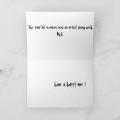 Carte d'anniversaire (Intérieur)