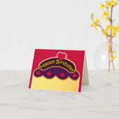 Carte d'anniversaire (Fleur jaune)