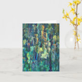 Carte d'anniversaire (Fleur jaune)