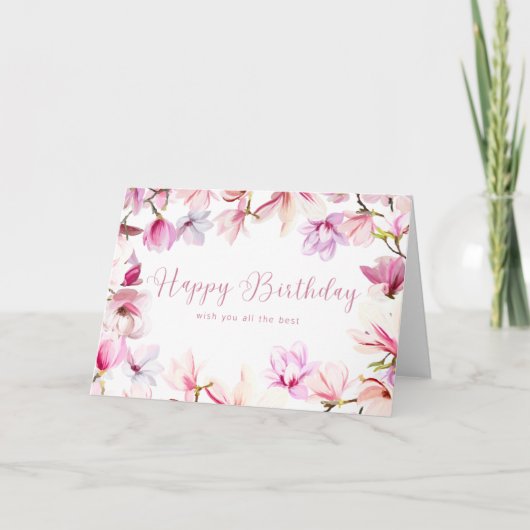 carte d'anniversaire (Devant)