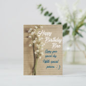Carte d'anniversaire (Debout devant)