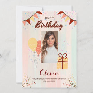 Carte d'anniversaire