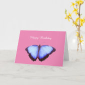 Carte d'anniversaire (Fleur jaune)