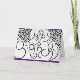 Carte d'anniversaire