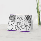 Carte d'anniversaire (Devant)