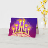 Carte d'anniversaire (Fleur jaune)