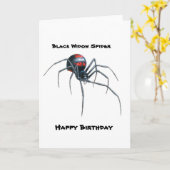 Carte d'anniversaire (Fleur jaune)