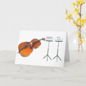 Carte d'anniversaire (Fleur jaune)