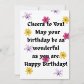 Carte d'anniversaire (Devant)