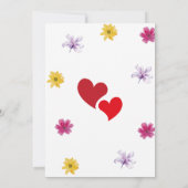 Carte d'anniversaire  (Dos)