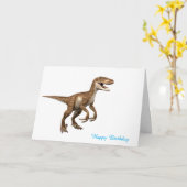 Carte d'anniversaire (Fleur jaune)